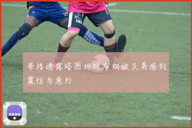 蒂格透露塔图姆对布朗被交易感到震惊与意外